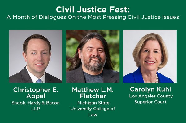  Civil Justice Fest: Behind the Curtain at ALI