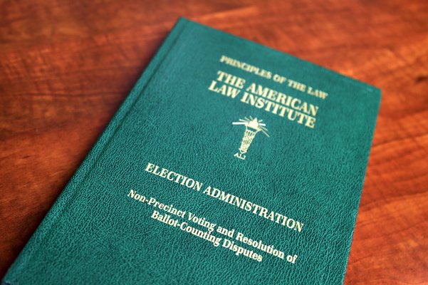 Now Available: Principles of the Law, Election Administration 