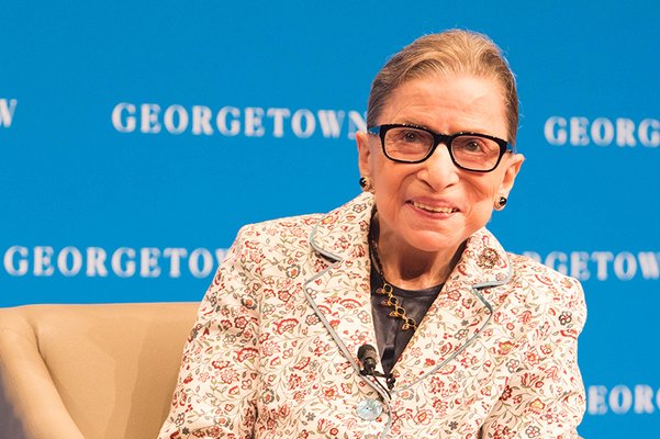 Justice Ginsburg Speaks to Georgetown Law Students