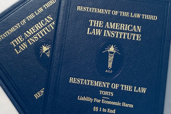 Restatement of the Law Third, Torts: Liability for Economic Harm - Now Available
